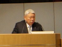 新年互礼会での加藤理事長挨拶