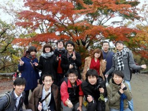 千住留学生会高尾山へ遠足に行きました