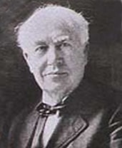 トーマス・エジソン Thomas Alva Edison,1847年～1931年