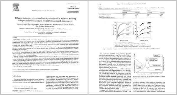 化学工学の英語論文。グラフや計算式の理解も必要になる。