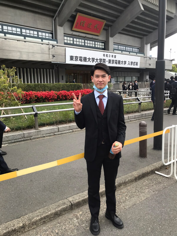 コロナ禍の入学式